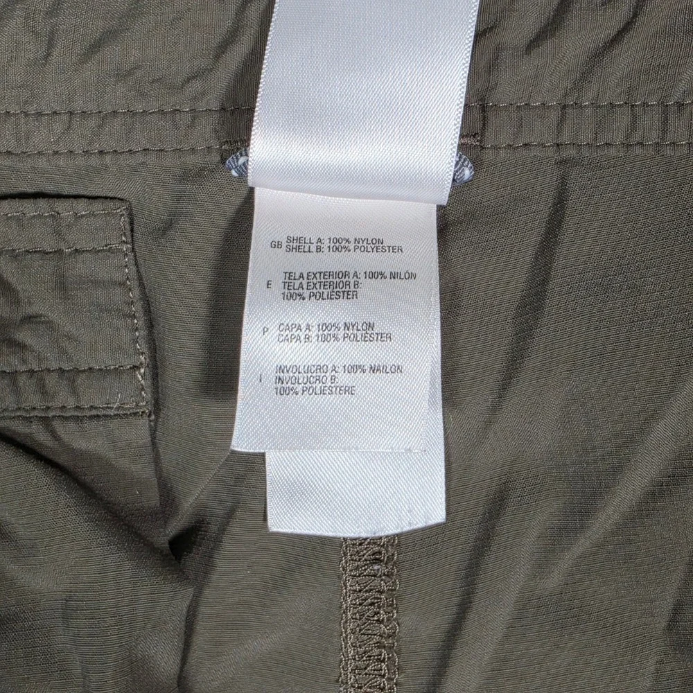 The North Face Mens Cargo Hiking Pants 36 Regular Brown Nylon Ripstop Outdoor